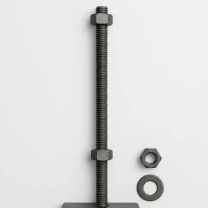 Anchor 5/8" x 50cm x 10cm, c/w 2 Mur + Ring Plat